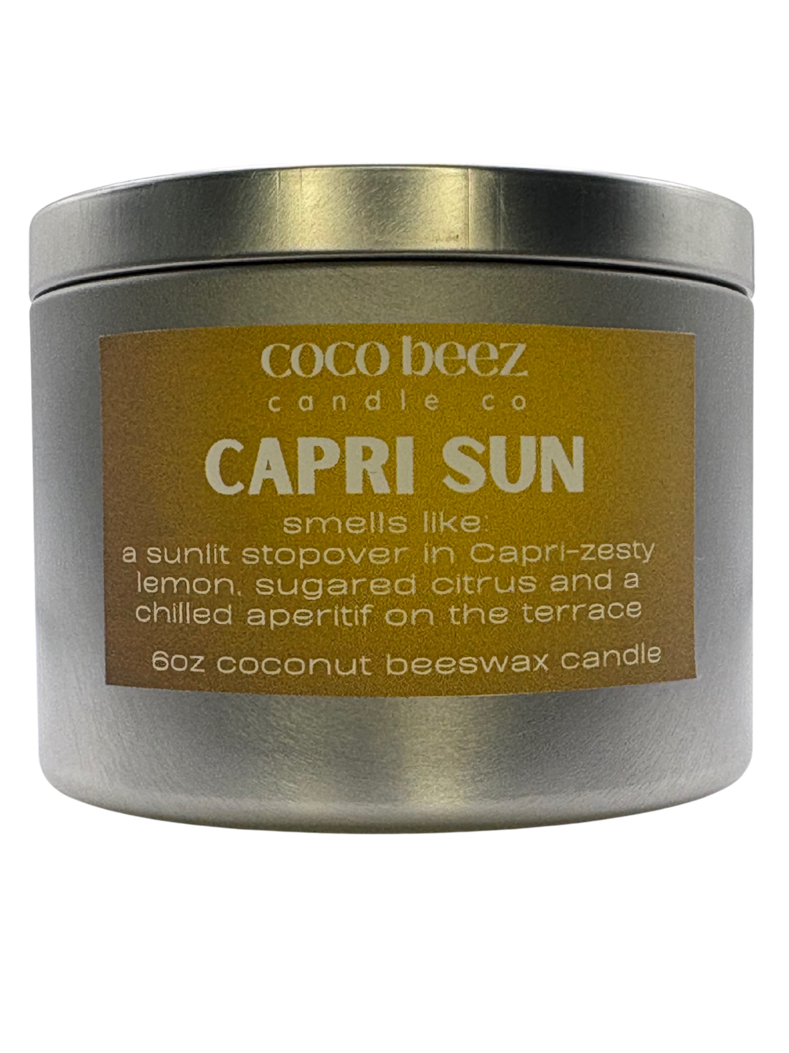 Capri Sun Travel  Candle Limoncello Cream 