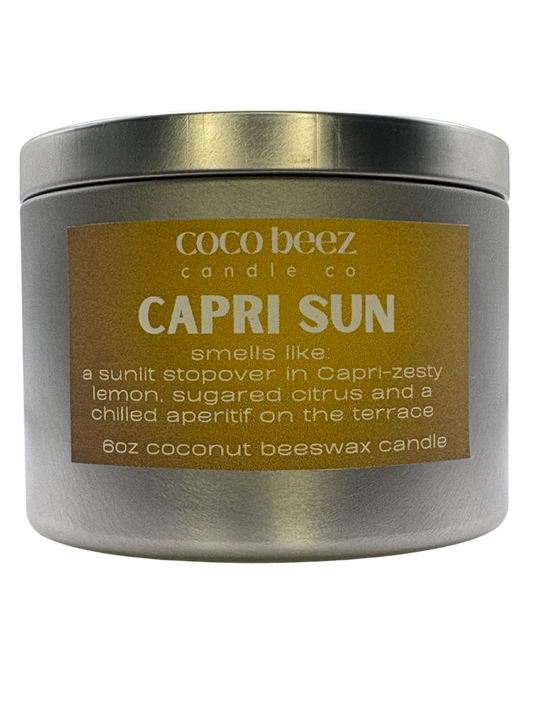 Capri Sun Travel  Candle Limoncello Cream 