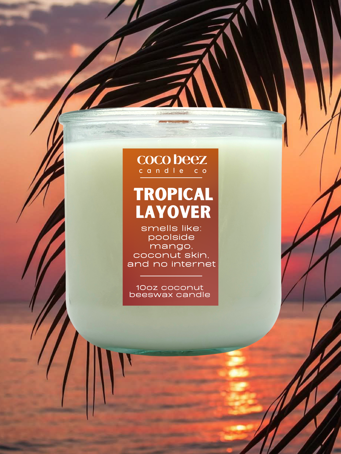 Tropical Layover Mango Coconut Candle