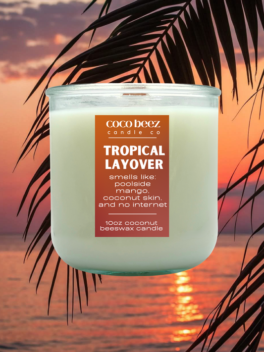 Tropical Layover Mango Coconut Candle