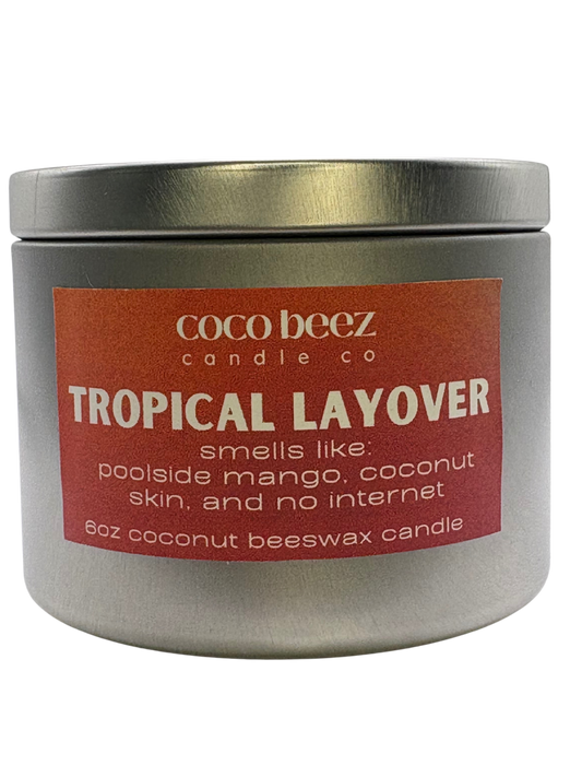 Tropical Layover Mango Coconut Candle