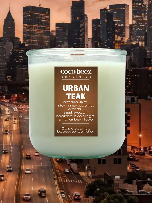 Urban Teak Mahogany Teakwood Candle