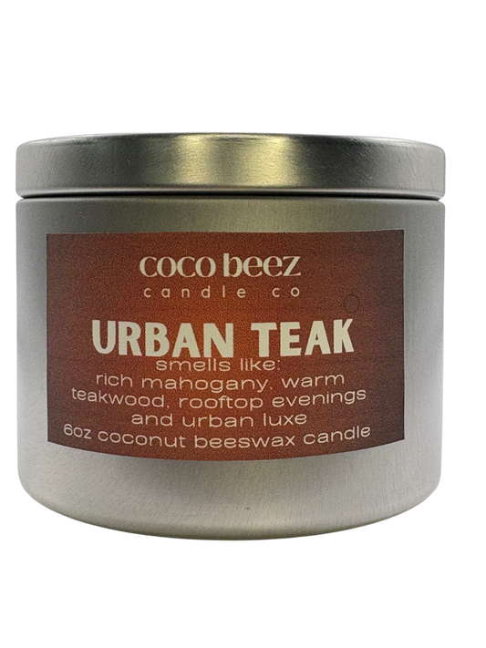 Urban Teak Mahogany Teakwood Candle