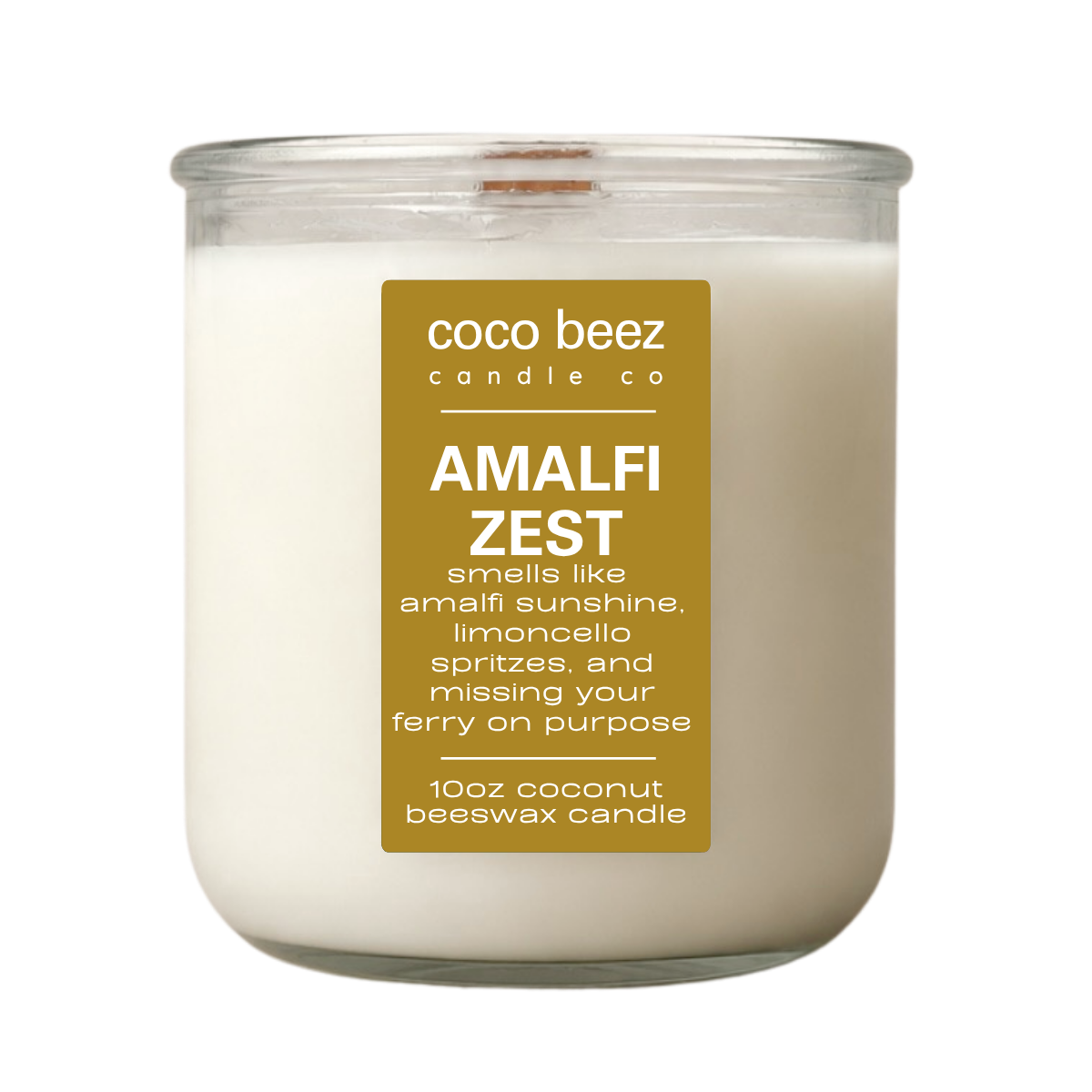 lemon sugar candle called amalfi zest