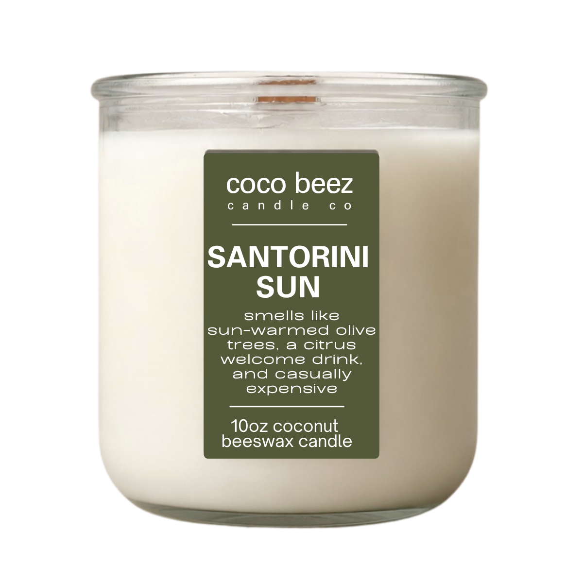 citrus candle called santorini sun